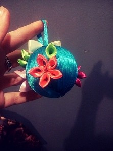 pierwsza bombka w tym roku:)