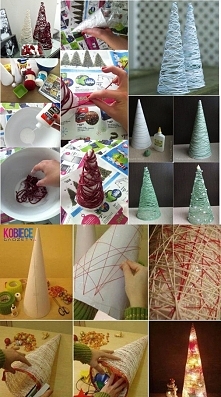 Świecąca CHOINKA ze SZNURKA ♥♥♥