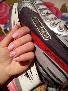 manicure hybrydowy w moim wykonaniu ;)