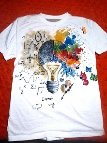 koszulki ręcznie malowane