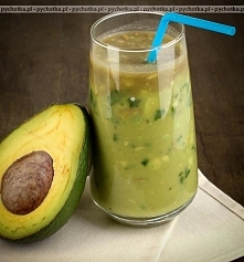 Koktajl bananowy z awokado