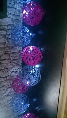 cotton balls light diy