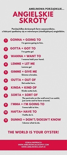 angielskie skróty