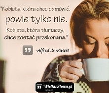 „Kobieta, która chce odmówi...