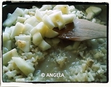 Risotto gruszkowe z orzechami włoskimi (po przepis, kliknij na foto)
