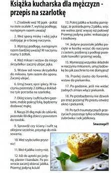 Przepis na szarlotkę dla MĘ...