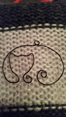 kot z drutu (inspiracja z i...