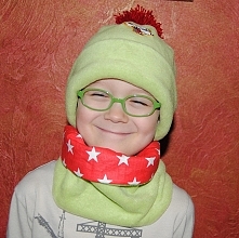 Zestaw zimowy z polarku i b...