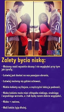 Zalety bycia NISKĄ