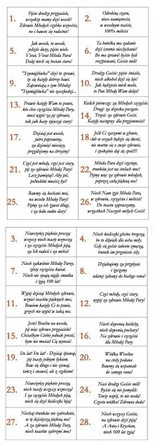 Wierszyki na alkohol