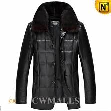 Illinois Fur Leather Down Jackets CW846060