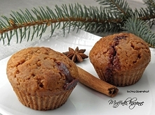 Muffinki korzenne z czekoladą