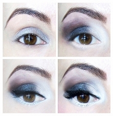 Makijaż: Biała linia wodna oka i dolna powieka