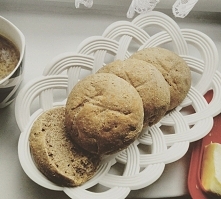 Domowe bułki orkiszowe. Po przepis - klik w zdjęcie