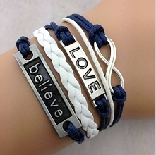 nowe bransoletki w cenie 5 zł za komplet ! (wysyłka pocztą od 4 zł) Więcej biżuterii na tablicy "sprzedaje"