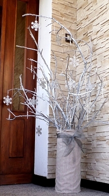 DIY stroik dekoracje świąte...