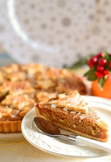 Tarta z białym makiem i dżemem z gorzkich pomarańczy