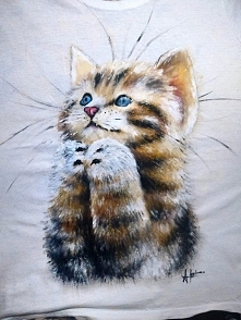 KOSZULKA RĘCZNIE MALOWANA