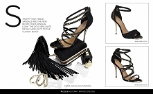 zmysłowy look ze złotymi zd...