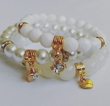 Biel i złoto. Do kupienia!