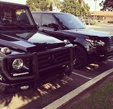 black, mercedes