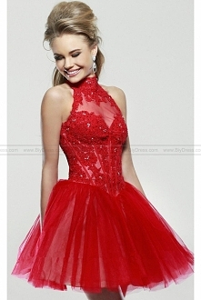 Sassy Lace Illusion Corset Dress Sherri Hill 21193