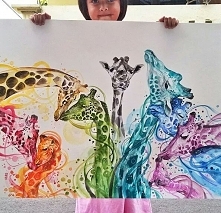 Fabulous Watercolor Painting by Luqman Reza Mulyono