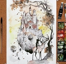 Fabulous Watercolor Painting by Luqman Reza Mulyono