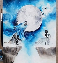 Fabulous Watercolor Painting by Luqman Reza Mulyono