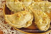 Pierogi z ziemniakami i grzybami leśnymi