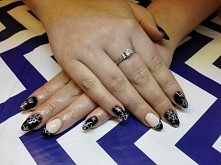 Paznokcie żelowe- moje wykonanie