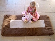 Dywanik z wełny wielbłądziej "przyłóżkowiec" - BBD