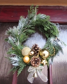 Mój wianek na drzwi :)