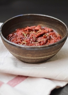 Ośmiornica w czerwonym winie