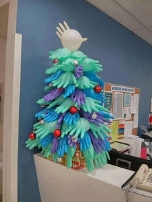 Choinka w służbie zdrowia :)