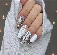 so amazing <3 white and gold :D