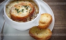 Zupa cebulowa z serem Emmentaler