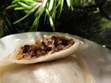 Pierogi z kapustą i grzybami :)