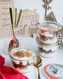 Norwegian Holiday Parfaits

I’m sharing here some of my current favorite brunch dishes over on the Crate and Barrel site. This year's menu is as follows:

Appetizer: Capres...
