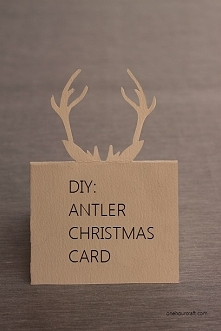 How To: Antler Christmas Ca...