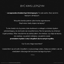 BYĆ KIMŚ LEPSZYM