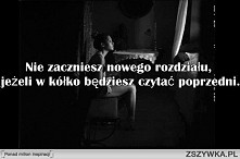 i odpoczatku, bo nie mam odwagi na nowy...