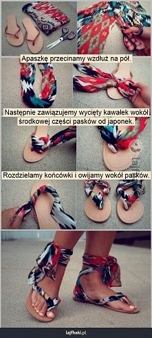 japonki w stylu boho