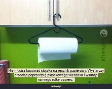 Wieszak na ręcznik papierowy