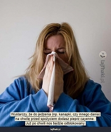 Jak odblokować nos przy katarze