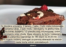 Ciasto czekoladowe bez mąki