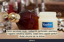 Trik na przedłużenie zapachu perfum