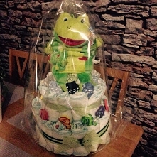 torcik z pampersow extra prezent