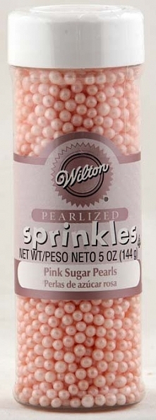 Posypka "różowe perełki" (144 g)