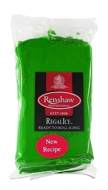 Lukier plastyczny soczysta zieleń (250 g) - Renshaw